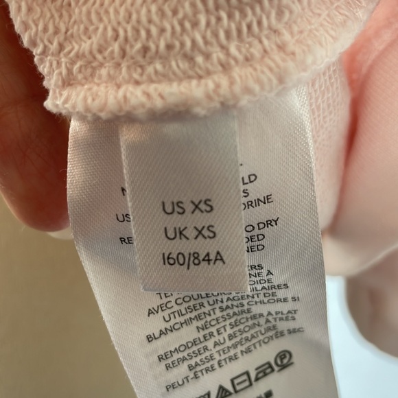 Maeve Anthropologie Light Pink "Fantastique" Oversized Tee - Size XS - Picture 12 of 14